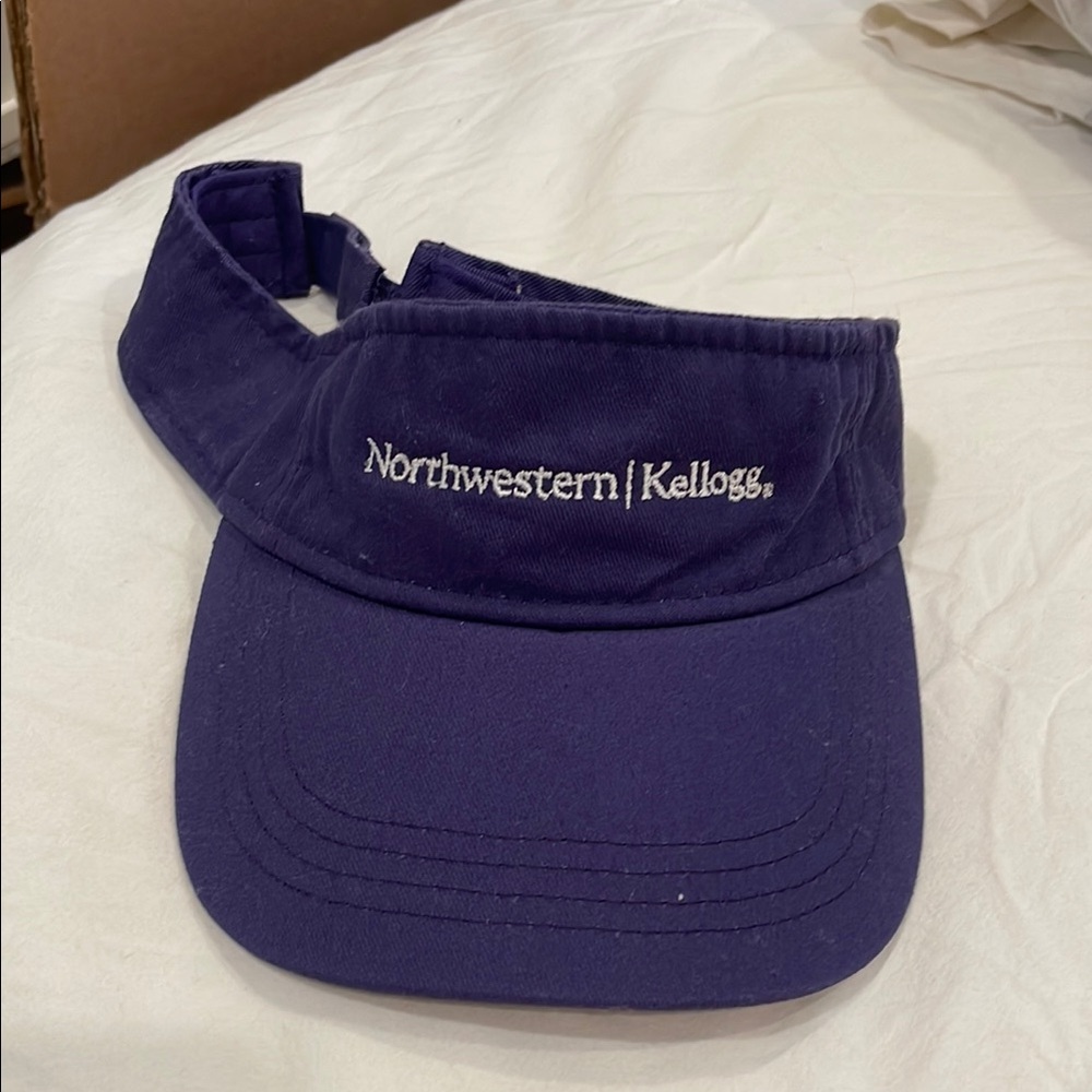 Northwestern Kellogg Visor